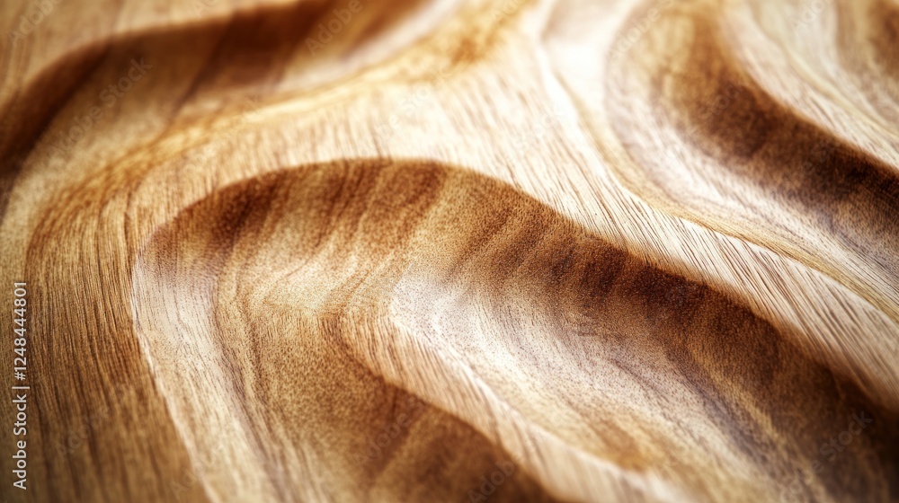 Poster wood texture with swirling grain patterns
