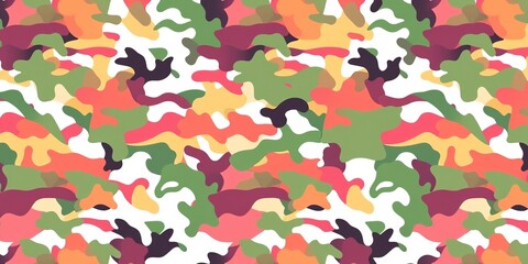Camouflage Reimagined: Vibrant and Surprising Patterns