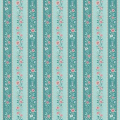 Green and pink seamless christmas pattern