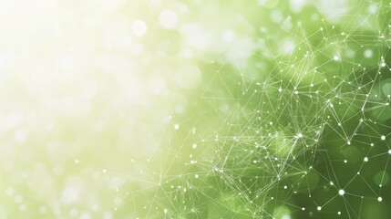 Abstract green graphic polygon texture with copy space for your design, advertise and banner concept