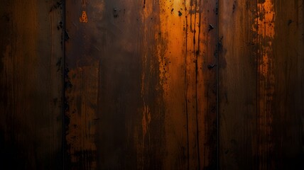 Rusted iron texture metal with deep orange and brown tones