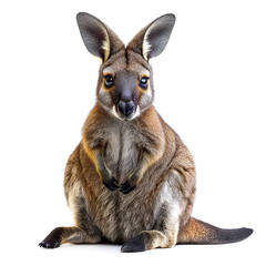 Fototapeta premium Red-Necked Wallaby: Stunning Wildlife Photography - Close-Up Portrait of an Australian Marsupial