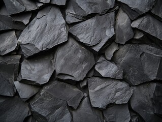 Dark stone wall texture background, design element (1)