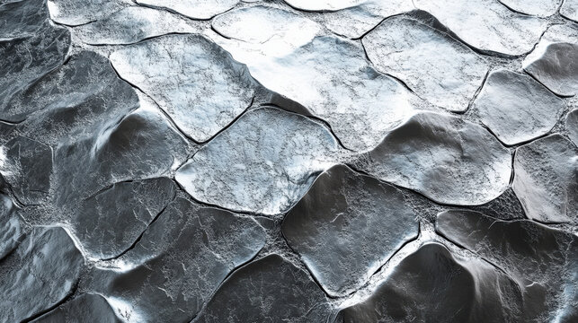 Silver waves and silver surface patterns
