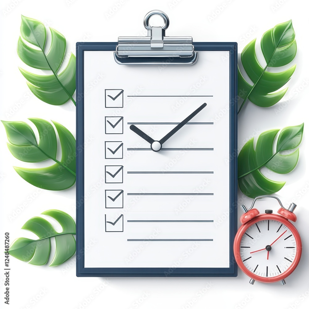 Poster boost productivity visual time management strategies for your workspace