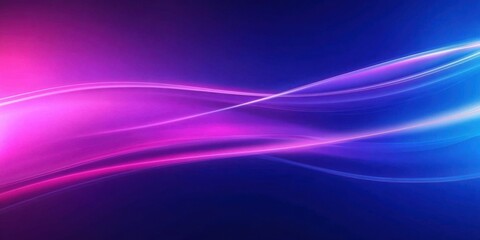 Abstract blue and purple gradient background with a light effect and speed motion lines- an AI technology concept.
