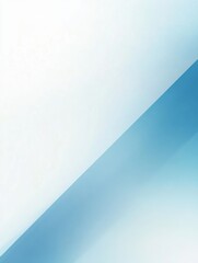 Obraz premium Light blue and white background- diagonal layout- light color scheme- gradient style- abstract shape.