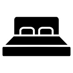 Bed Glyph Icon