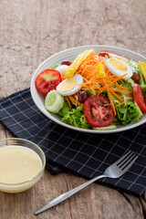 grilled chicken with vegetables