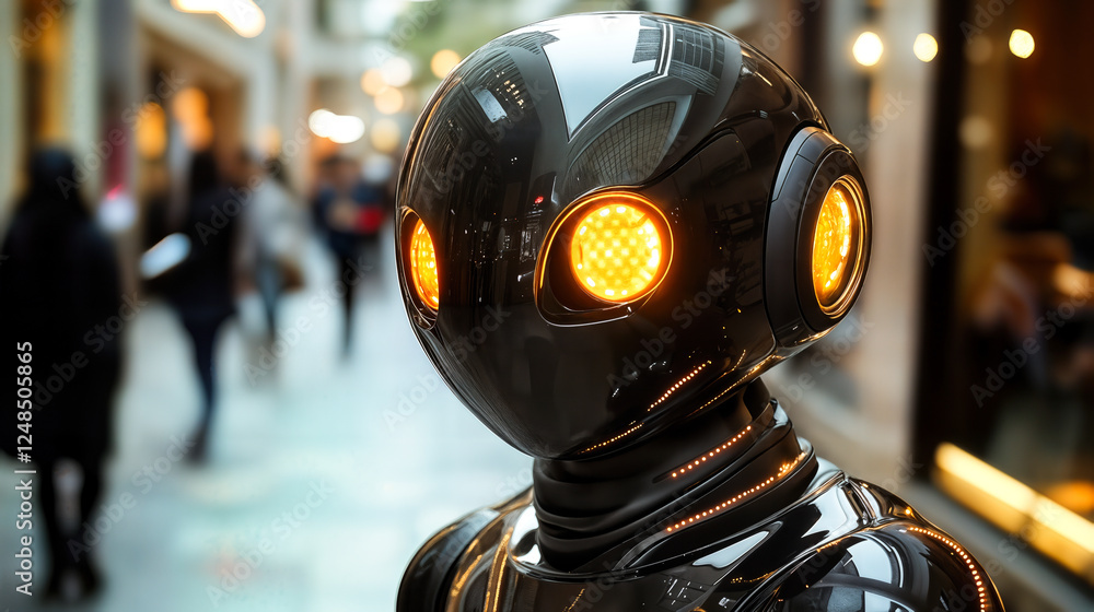 Poster emotionally intelligent robot in urban setting enhancing human-robot interaction dynamics