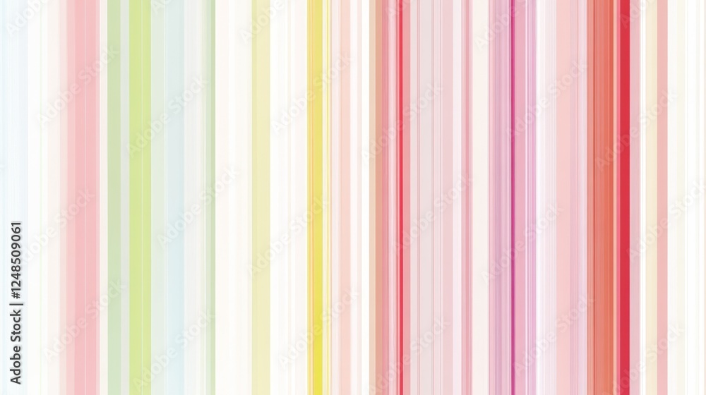 Poster abstract pastel vertical striped pattern design