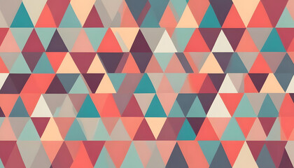 An Abstract geometric background with Triangle pattern