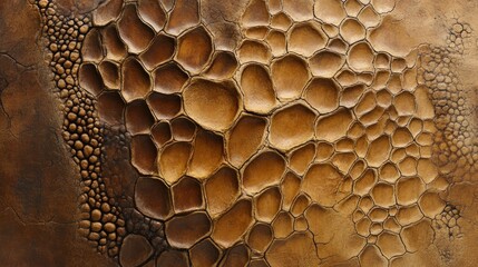 Abstract Brown Textured Surface Pattern Design