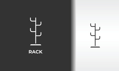 Rack Vector, Icon Or Logo Sign Isolated Symbol Illustration