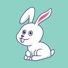 cute rabbit cartoon