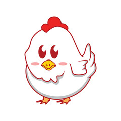 Cartoon Illustration of Chicks