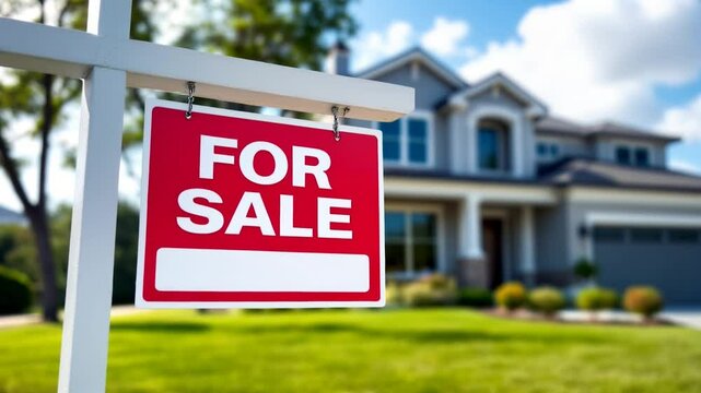 for sale real estate, real estate agent advertisement, house for sale sign video