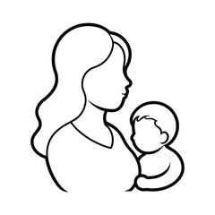 mother with baby