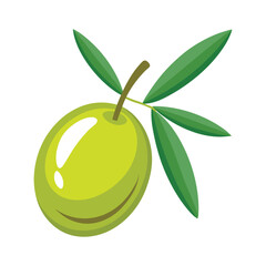 Olive oil label design