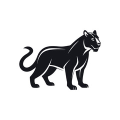 vector illustration of a leopard