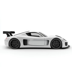 Obraz premium Sports car, illustration, icon, element, white background 