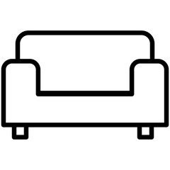 Sofa Outline Icon