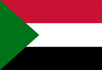 sudan flag illustrator national