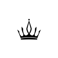 The Crown's Refinement: A minimalist crown silhouetted against a pure white backdrop.