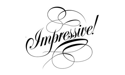 Impressive Congratulate Appreciation quotes Calligraphy & Stylish Script Typography Lettering 