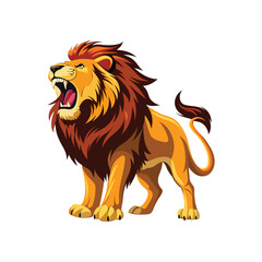 lion head vector