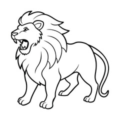 lion vector illustration