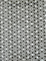 Black and white geometric pattern background