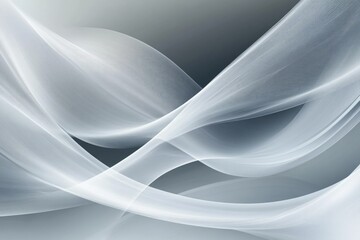 Obraz premium Contemporary Light Waves on Grey Background for Business and Design Presentations
