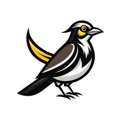 vector illustration of a bird