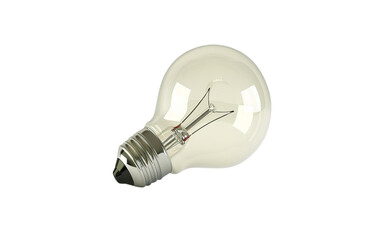 Brilliant Idea: A clear light bulb, symbolizing innovation, inspiration, and new ideas, rests on a surface, capturing the essence of ingenuity and potential.