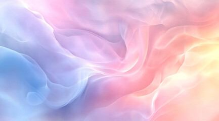 Fototapeta premium Soft pastel swirl of colors