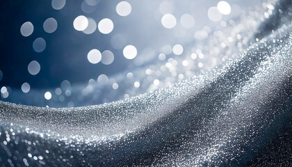 Abstract silver glitter background, texture, wallpaper