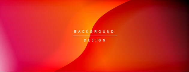 Bright rainbow style color gradient with curve round shape line background. Vector Illustration For Wallpaper, Banner, Illustration, landing page