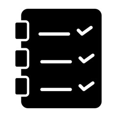 Plan Glyph Icon Design