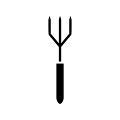 Garden trowel icon vector. Garden tool illustration sign. Tool symbol or logo.