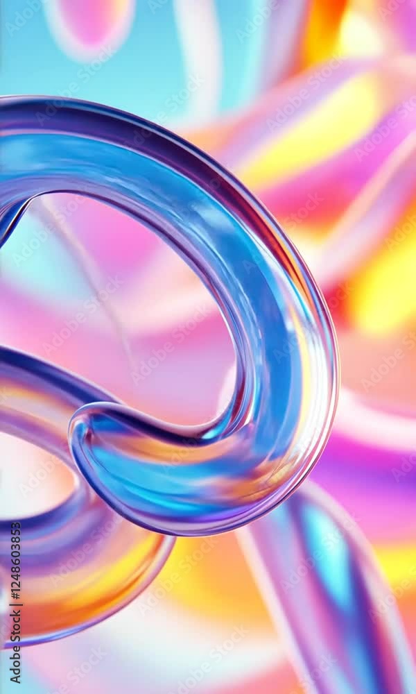 Poster abstract background with circles
