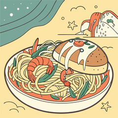  Seafood Deluxe – A Premium Ocean-Inspired Pizza