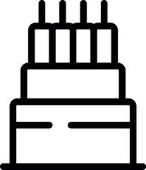 Icon of a fiber optic cable transmitting data through its multiple strands, ensuring fast and reliable connectivity
