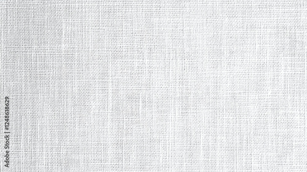 Poster soft and subtle white linen texture on a clean canvas.