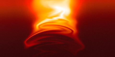 Abstract retro grunge decorative relief with film dust texture and fire gradient colors. Rough colored illustration background.