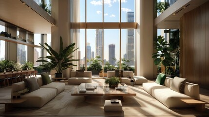 Fototapeta premium Modern luxury interior