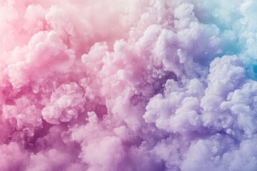 Fototapeta premium dreamy gradient background blending soft rose, lavender, and mint in ethereal cloudlike formations