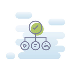 Content Curation vector icon