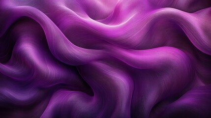 Obraz premium Abstract purple fabric waves.