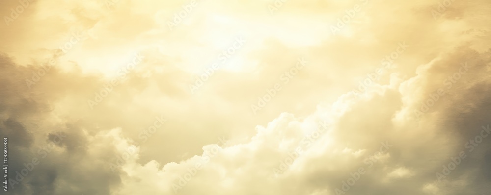 Poster vintage beige background with subtle grain and soft appearance for elegant design projects and creat
